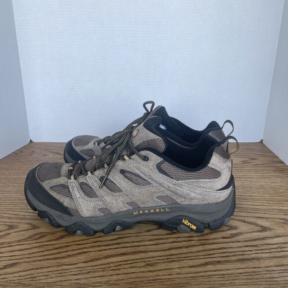 Merrel Moab 3 Men's hiking waterproof shoe pig suade size 13 - Picture 5 of 9